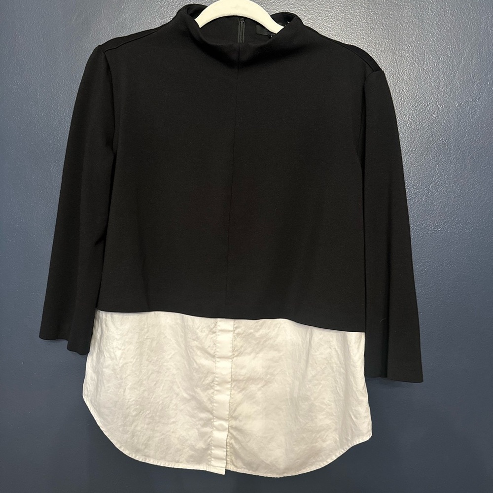 Theory Gracila Oxford Top